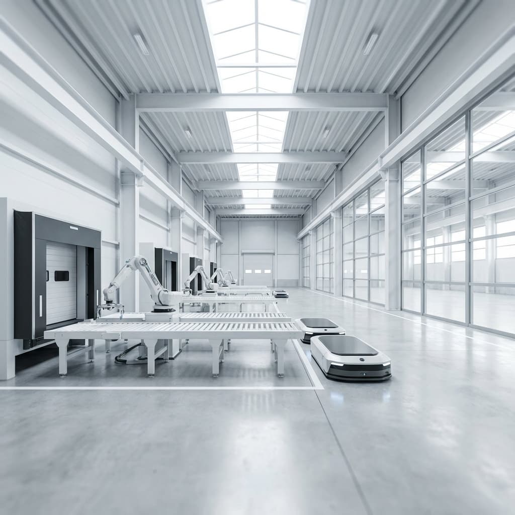 Modern Industrieel Dock Laadperron